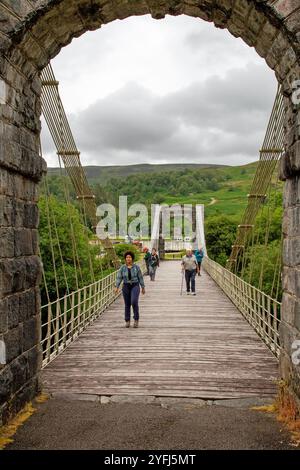 The Bridge of Oich over the River Oich near Invergarry Stock Photo