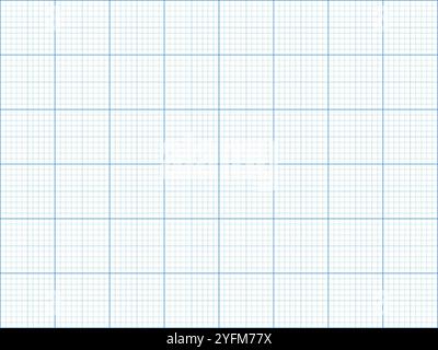 Blank graph paper provides a neutral backdrop for design. Stock Vector