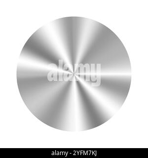 Angular or Conical gradient vector illustration. Stock Vector