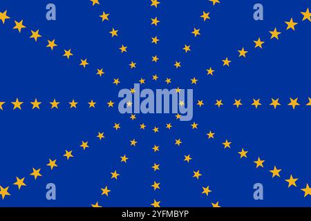 Circus star shape retro poster background isolated vector. Stock Vector