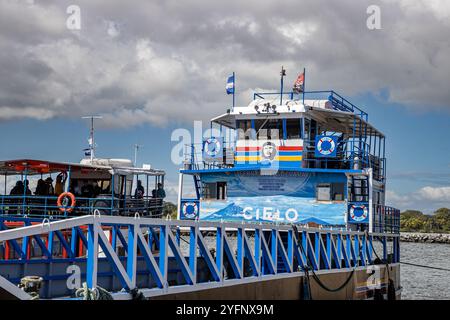 Nicaragua, Granada, Ferry to the Ometepe Island Stock Photo