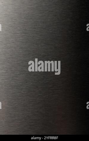 Dark gradient metal polished texture background with lines close up view Stock Photo