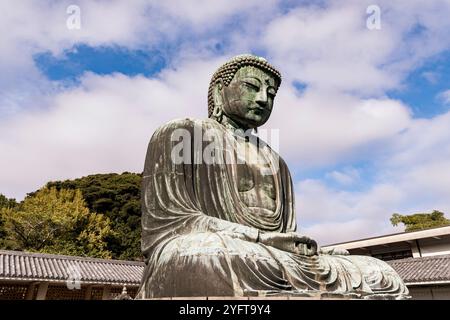 Kōtoku-in shrine, Daibutsu, giant Buddha statue in Kamakura, Japan © Giorgia De Dato Stock Photo