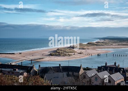 Lossiemouth East Beach Stock Photo