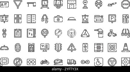 High-Quality Vector Icons Collection with Editable Stroke. Ideal for Professional and Creative Projects. Stock Vector