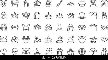 High-Quality Vector Icons Collection with Editable Stroke. Ideal for Professional and Creative Projects. Stock Vector