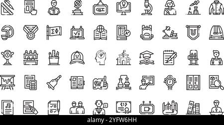 High-Quality Vector Icons Collection with Editable Stroke. Ideal for Professional and Creative Projects. Stock Vector