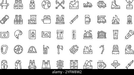 High-Quality Vector Icons Collection with Editable Stroke. Ideal for Professional and Creative Projects. Stock Vector