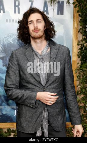 Hozier at the Los Angeles premiere of 'The Legend Of Tarzan' held at the Dolby Theatre in Hollywood, USA on June 27, 2016. Stock Photo