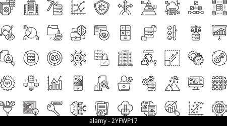 High-Quality Vector Icons Collection with Editable Stroke. Ideal for Professional and Creative Projects. Stock Vector