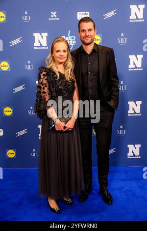 Middelkerke, Belgium. 05th Nov, 2024. Unknown guests pictured at the arrival for the 'Flandrien' award ceremony for the best Belgian cyclist of the 2024 cycling season, organized by newspaper 'Het Nieuwsblad', Tuesday 05 November 2024 in Middelkerke. BELGA PHOTO KURT DESPLENTER Credit: Belga News Agency/Alamy Live News Stock Photo