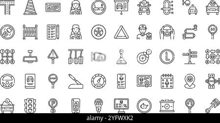 High-Quality Vector Icons Collection with Editable Stroke. Ideal for Professional and Creative Projects. Stock Vector