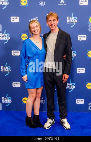 Middelkerke, Belgium. 05th Nov, 2024. Unknown guests pictured at the arrival for the 'Flandrien' award ceremony for the best Belgian cyclist of the 2024 cycling season, organized by newspaper 'Het Nieuwsblad', Tuesday 05 November 2024 in Middelkerke. BELGA PHOTO KURT DESPLENTER Credit: Belga News Agency/Alamy Live News Stock Photo