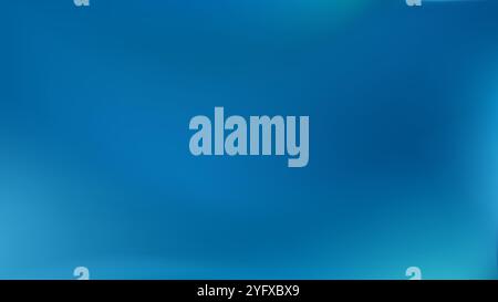Winter Blue Gradient Background. Smooth blue gradient Stock Vector