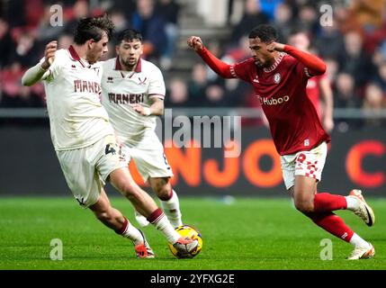 Bristol City's Marcus Mcguane During The Sky Bet Championship Match At 