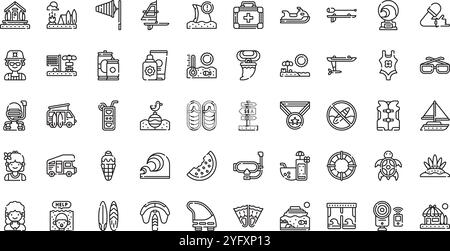 High-Quality Vector Icons Collection with Editable Stroke. Ideal for Professional and Creative Projects. Stock Vector
