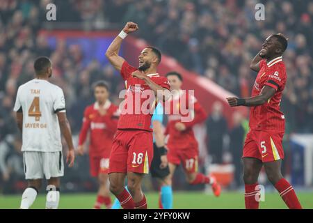 Cody Gakpo Of Liverpool Celebrates His Goal During The Premier League 