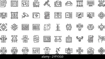 High-Quality Vector Icons Collection with Editable Stroke. Ideal for Professional and Creative Projects. Stock Vector