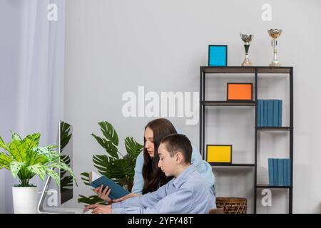 Collaboration and Focus in a Modern Office Space Encourages Innovation and Productivity Stock Photo