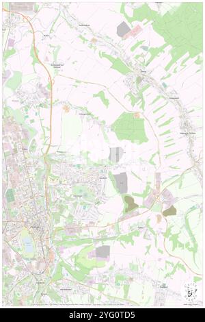 Auerbach, DE, Germany, Saxony, N 50 30' 41'', N 12 24' 2'', map, Cartascapes Map published in 2024. Explore Cartascapes, a map revealing Earth's diverse landscapes, cultures, and ecosystems. Journey through time and space, discovering the interconnectedness of our planet's past, present, and future. Stock Photo