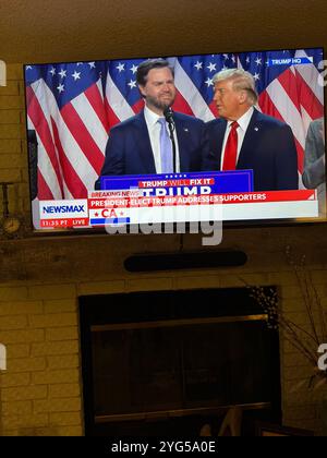 Vice President-elect JD Vance and his wife Usha Vance arrive before the ...