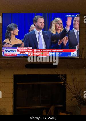 Vice President-elect JD Vance and his wife Usha Vance arrive before the ...