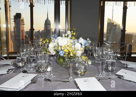 Atmosphere during The 2024 Gerald Loeb Awards presented by UCLA Anderson, held at the Rainbow Room  in New York City, New York, USA, Thursday October 10, 2024.  Credit: Jennifer Graylock-Graylock.com Stock Photo