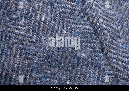 wool fabric as background, close up of textured fabric Stock Photo