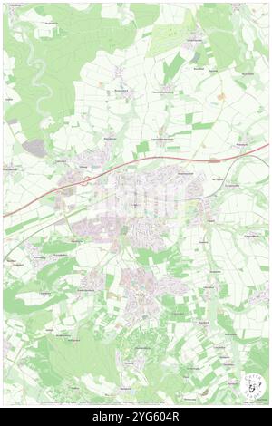 OEhringen, Stiftskirche St. Peter und Paul, Regierungsbezirk Stuttgart, DE, Germany, Baden-Wurttemberg, N 49 12' 2'', N 9 30' 10'', map, Cartascapes Map published in 2024. Explore Cartascapes, a map revealing Earth's diverse landscapes, cultures, and ecosystems. Journey through time and space, discovering the interconnectedness of our planet's past, present, and future. Stock Photo