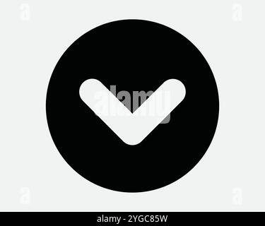 Caret Down Symbol Arrow Point Pointer Under South Underneath Bottom ...