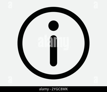 Info Information Counter Help Desk Helpdesk Circle Round Circular Button Mark FAQ Guide Guidance Answer Sign Icon Shape Line Outline Black White Vecto Stock Vector