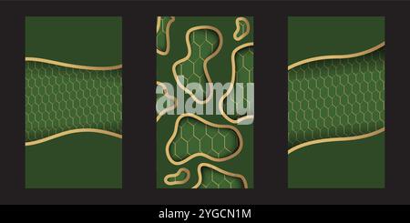 Simple seamless pattern of dragon and snake scales. Reptile squama, dinosaur skin, and mermaid scale background. Stock Vector