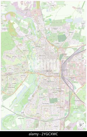 Halle (Saale),  Kunstmuseum Moritzburg, DE, Germany, Saxony-Anhalt, N 51 29' 11'', N 11 57' 50'', map, Cartascapes Map published in 2024. Explore Cartascapes, a map revealing Earth's diverse landscapes, cultures, and ecosystems. Journey through time and space, discovering the interconnectedness of our planet's past, present, and future. Stock Photo