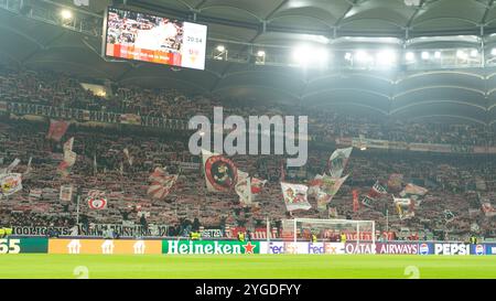 VfB Stuttgart Fans, Stimmung, Fankurve, Fahnen, Ultras GER, VfB ...