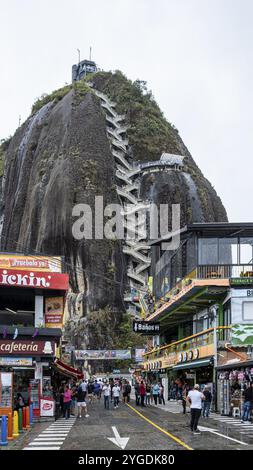 Piedra del Penol, Guatape, Antioquia, Colombia, South America Stock Photo