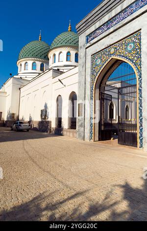 Khoja Akhrar Vali Juma Mosque, Tashkent, Uzbekistan. The first Friday Cathedral Mosque in Tashkent (Juma mosque) was established year 819, at the high Stock Photo