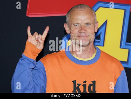 Flea at the World premiere of 'Toy Story 4' held at the El Capitan Theater in Hollywood, USA on June 11, 2019. Stock Photo