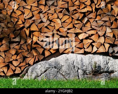 Late summer near Wamberg (Garmisch-Partenkirchen) Stock Photo