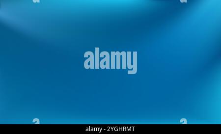 Winter Blue Gradient Background. Smooth blue gradient Stock Vector