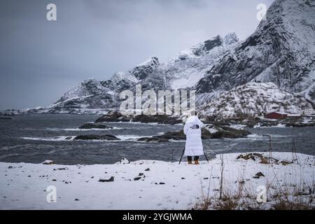 Lofoten, Norway, Winter, Photographer, The North Face Stock Photo