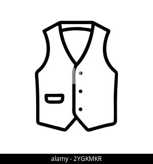 Fashion vest icon Stock Vector Image & Art - Alamy