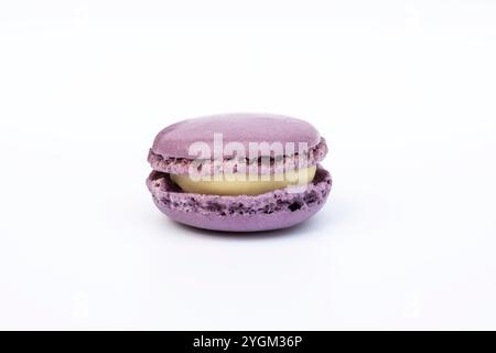 Close-up of macaroon, coloured and flavoured biscuit Stock Photo
