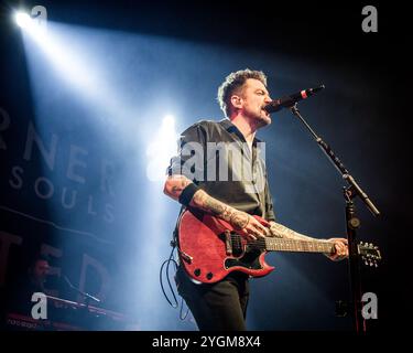 Frank Turner performing live on 7 November 2024 Stock Photo