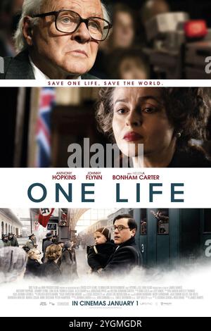 ONE LIFE (2023), directed by JAMES HAWES. Credit: BBC Film / MBK Productions / Album Stock Photo