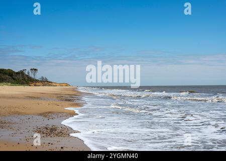 North Sea coast Benacre Suffolk UK Stock Photo