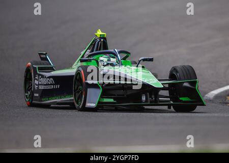 POWELL Alice (ger), Envision Racing, Jaguar I-Type 7, action during the pre-season testing of the 2024-25 ABB FIA Formula E World Championship, on the Circuit del Jarama from November 5 to 8, 2024 in San Sebastián de los Reyes, Spain - Photo Eric Alonso/DPPI Credit: DPPI Media/Alamy Live News Stock Photo