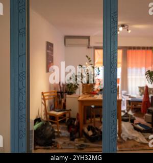 Construction works in apartment. High quality photo Stock Photo