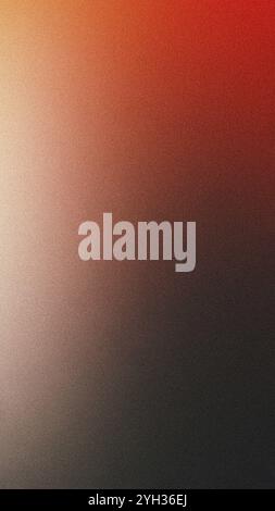 Red orange grainy gradient vertical background vibrant colors noise ...