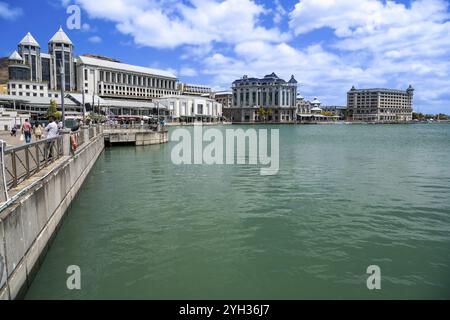 Caudan Waterfront, Port Louis, Indian Ocean, Island, Mauritius, Africa Stock Photo