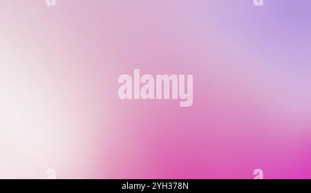 Blurred color gradient purple pink blue grainy color gradient background dark abstract backdrop banner poster card wallpaper website header design Stock Photo